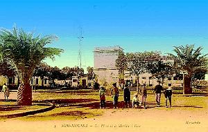 Sidi Moussa - La place et le moulin a eau
